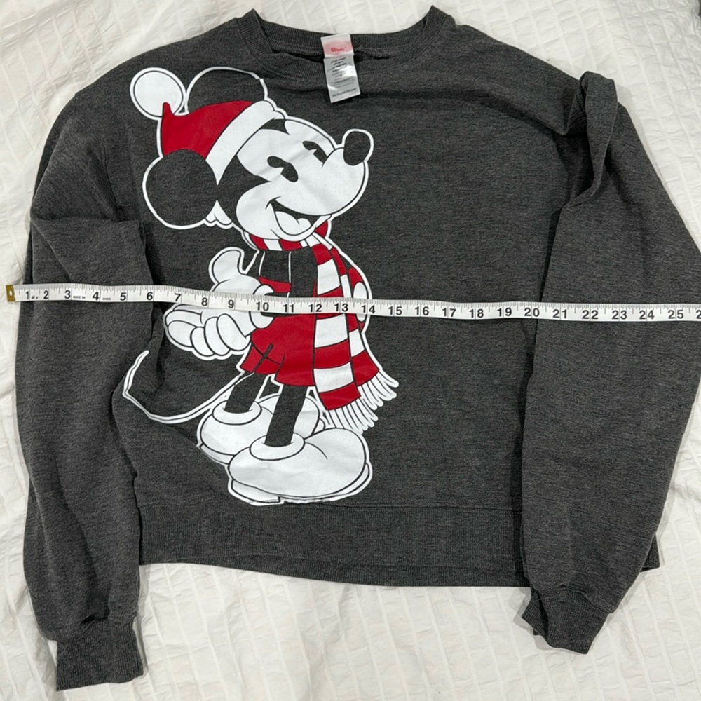 Christmas mickey sweatshirt